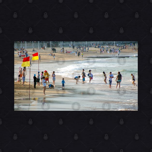 "Swim Between The Flags" - Manly Beach, Sydney, NSW, Australia by Upbeat Traveler